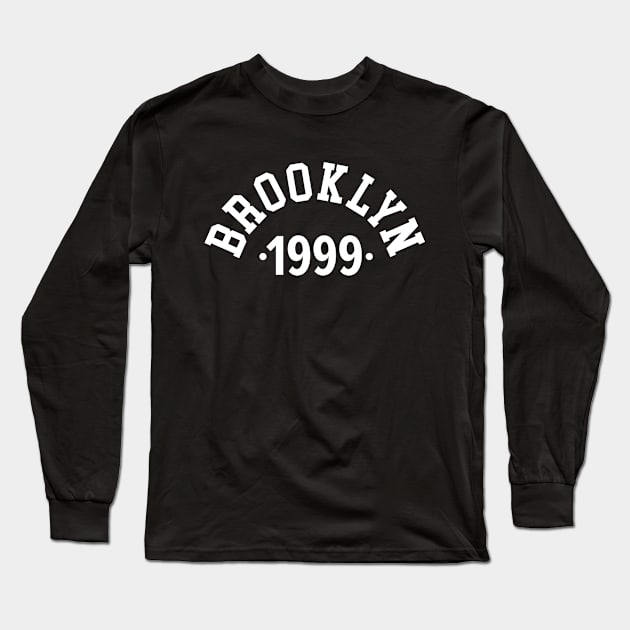 Brooklyn Chronicles: Celebrating Your Birth Year 1999 Long Sleeve T-Shirt by Boogosh